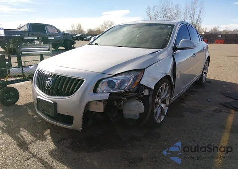 2012 Buick Regal Gs z USA, uszkodzony, nr VIN 2G4GV5GV8C9173401